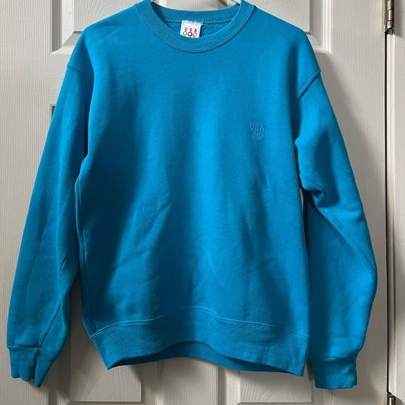 Sweaters - USA Olympics Teal Sweatshirt